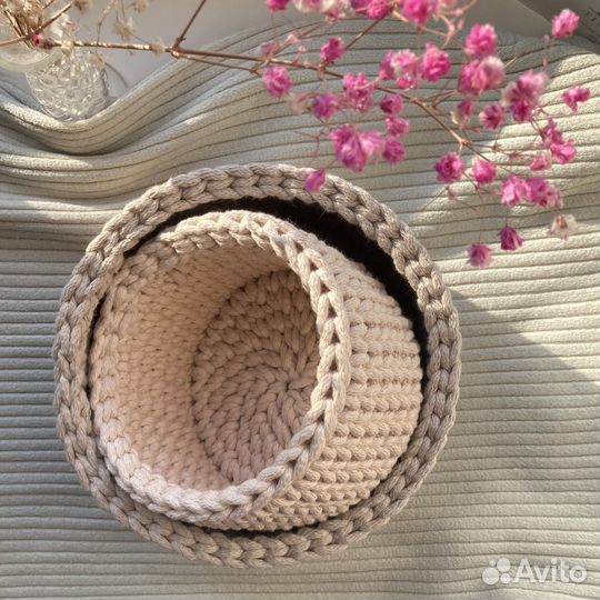 Корзина интерьерная