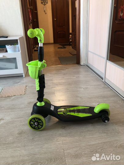 Детский самокат трансформер