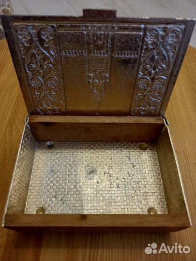 Шкатулка сигаретница спасская башня 1950