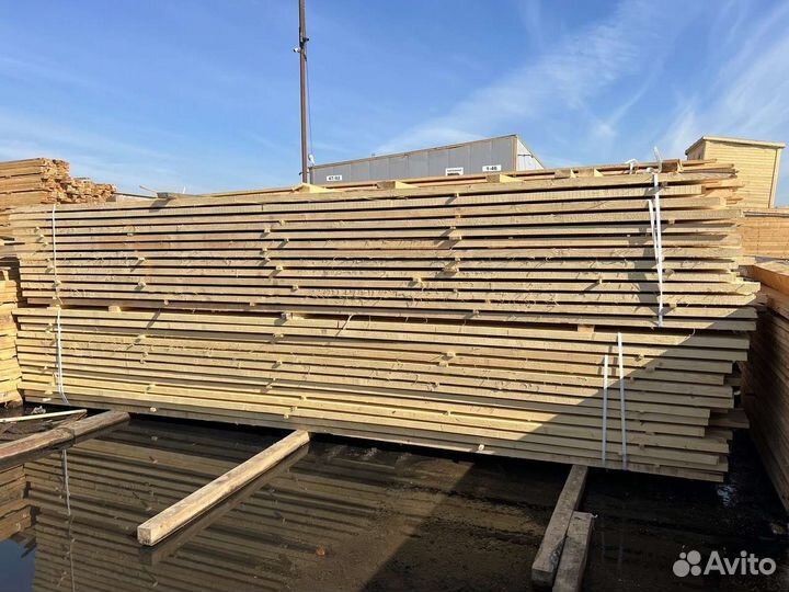 Доска обрезная дисковой распил