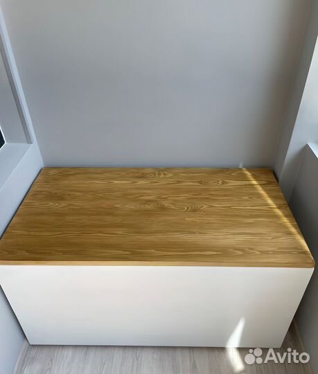 Сундук деревянный из массива (лавочка, ящик)