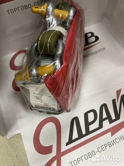Динамический строп (рывковый) 4.5 т 6 м шаклы 2 т