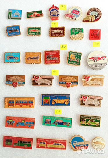 Значки Авто Мото Автомобиль Мотоцикл Автобус