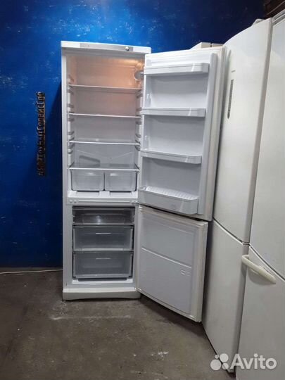 Холодильник двухкамерный бу Indesit высокий гарант