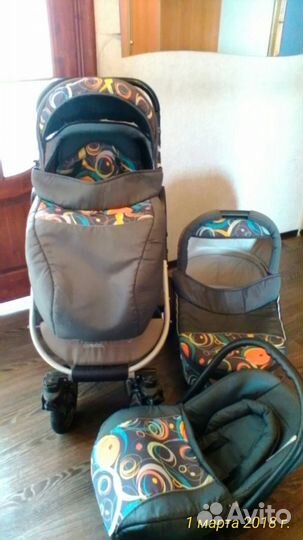 Коляска Camarelo Q12 (3 в 1)