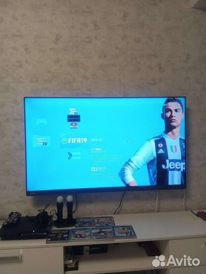 Sony ps3 slim прошитая 500 GB игровая приставка