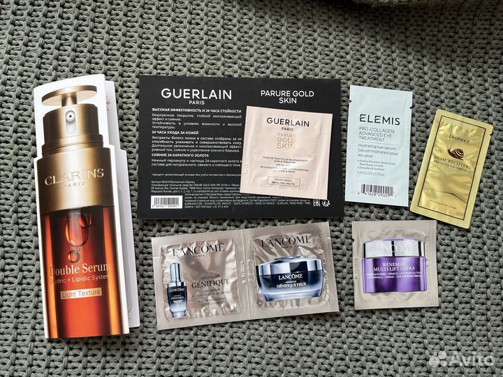 Набор пробников косметики люкс