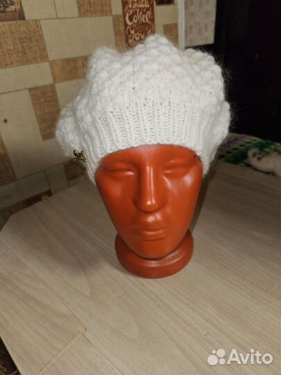 Комплект шапка и снуд женский