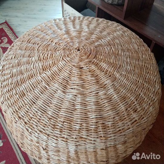 Плетёный абажур