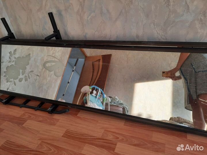 Двери купе зеркальные бу