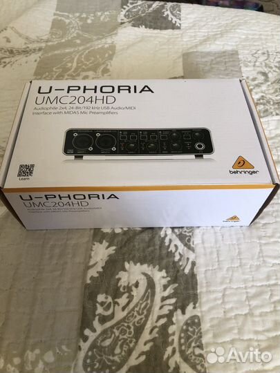 Behringer umc204hd
