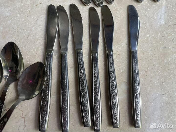 Столовые приборы из нержавейки СССР
