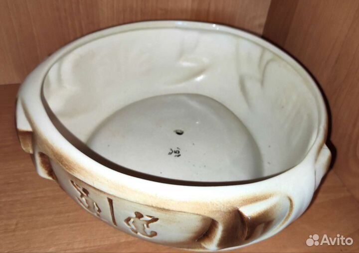 Горшок керамический, кактусник, бонсайница