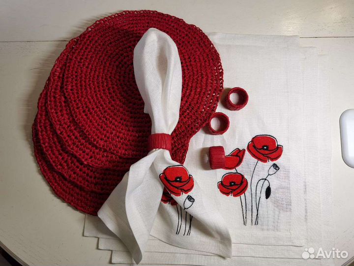 Столовый сервировочный набор текстиля