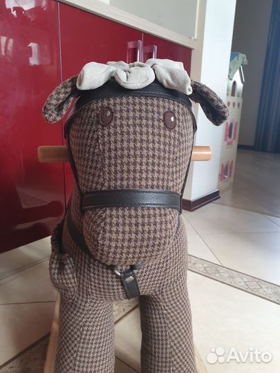 Детская лошадка качалка