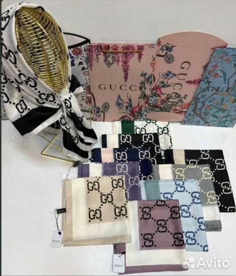 Платок шелковый