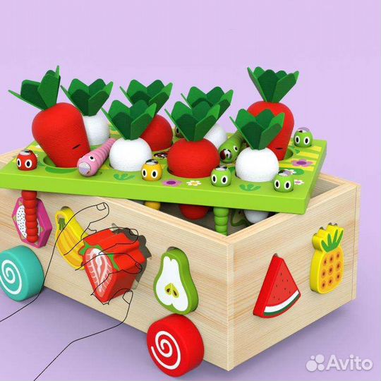 Развивающие деревянные игрушки