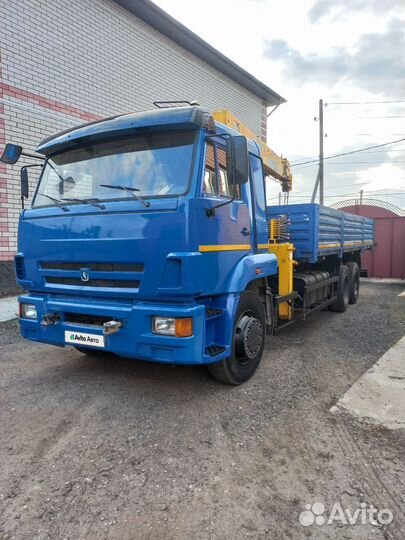 КАМАЗ 65117-N3 с КМУ, 2013