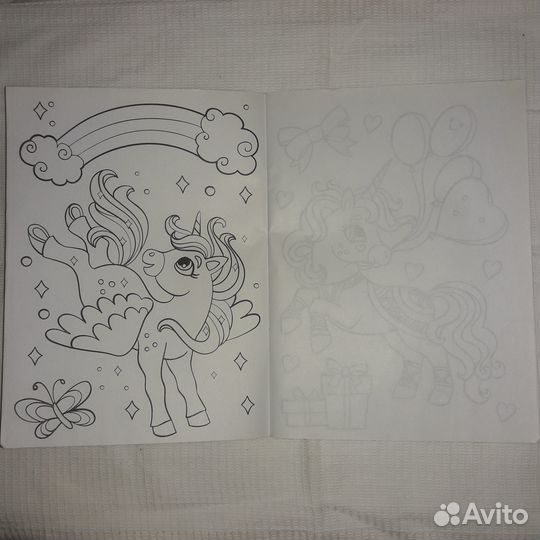 Раскраски через кальку