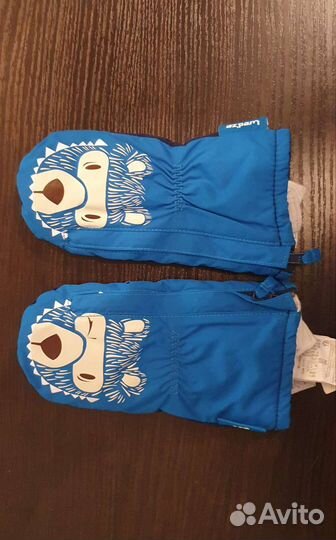 Варежки краги зимние детские