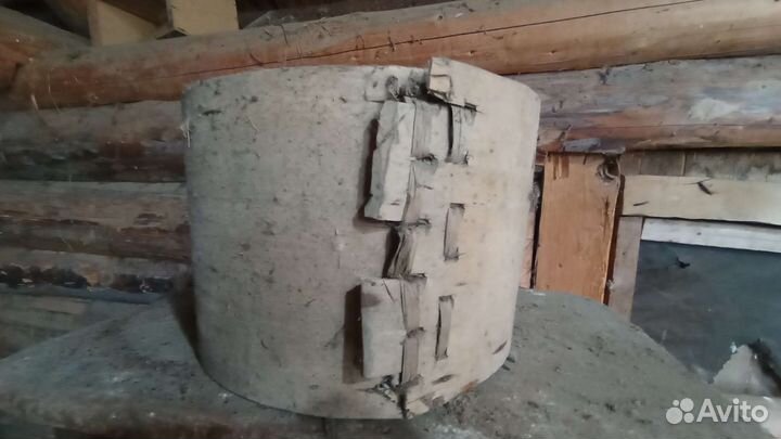 Короб, сундук, ларь лубяной, старинный