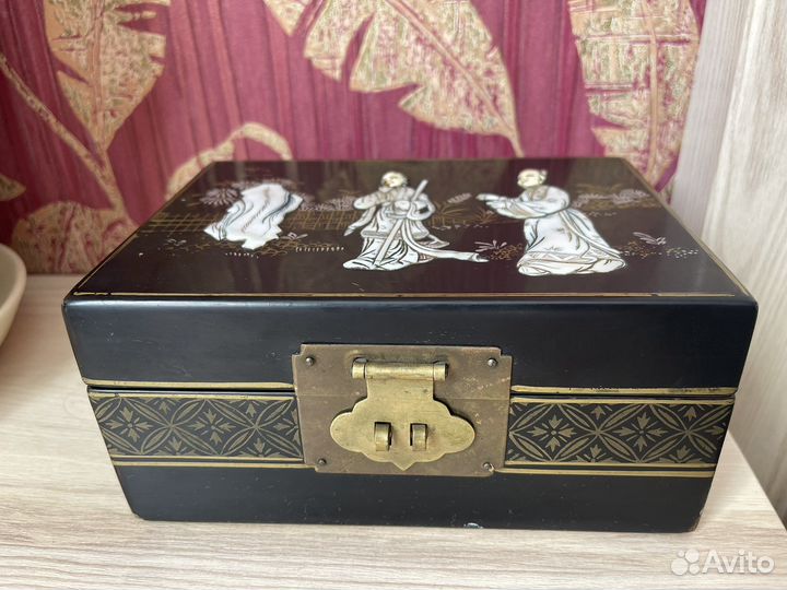 Китайская шкатулка 1950г