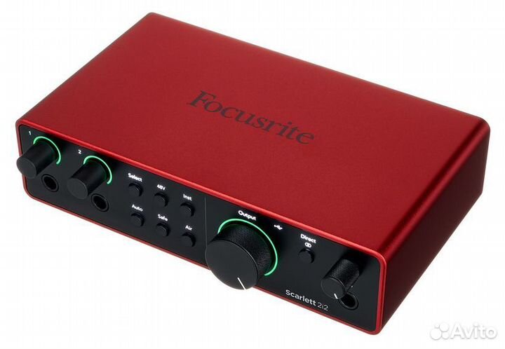 Аудиоинтерфейс Focusrite Scarlett 2i2 4th Gen