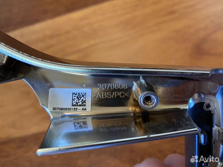 Накладка на руль mercedes w204 хром бу