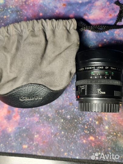 Объектив canon 15mm f 2.8 fisheye
