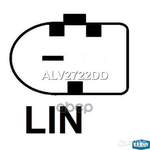 Генератор 439895 ALV2722DD Krauf