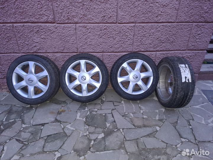 Колеса на nissan teana r17