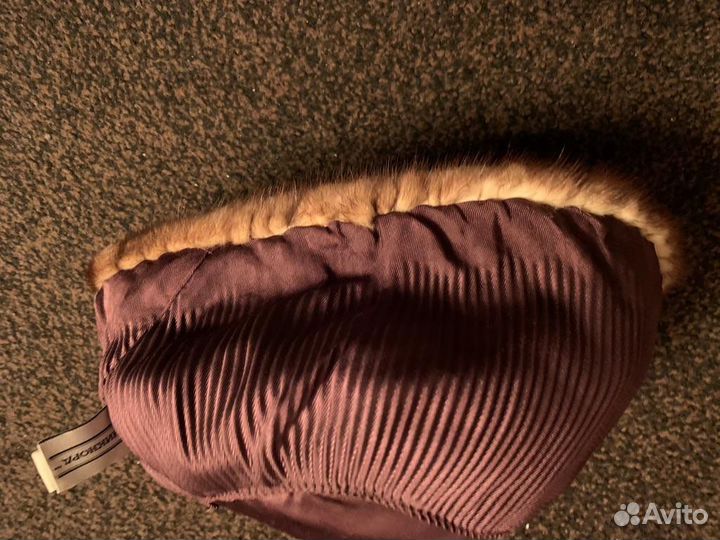 Шапка норка волк