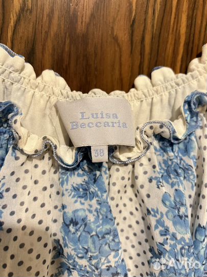 Платье сарафан Louisa Beccaria шелк