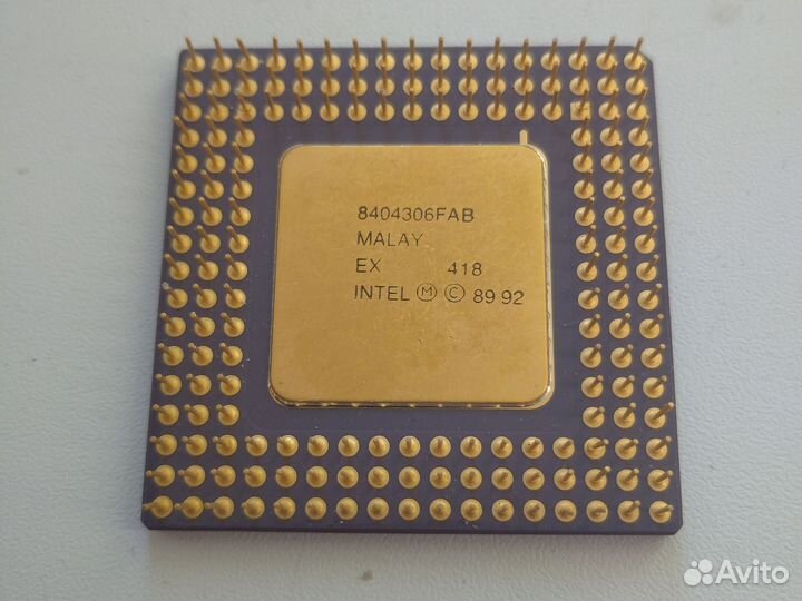 Ретро процессоры intel