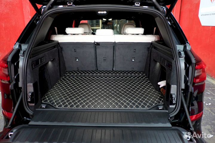 3Д коврики из экокожи BMW