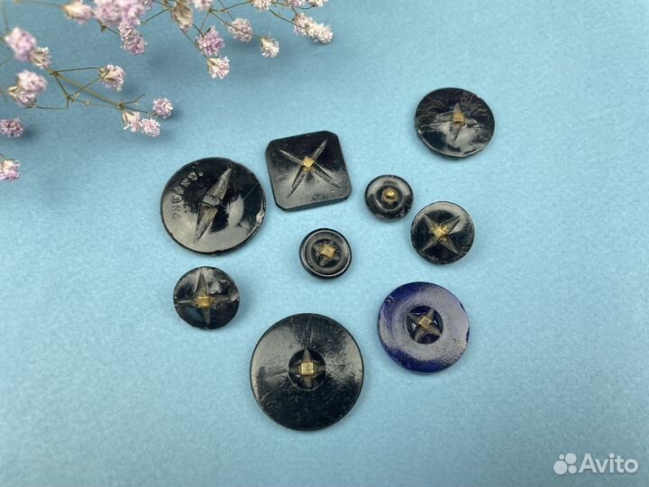 Пуговицы антикварные