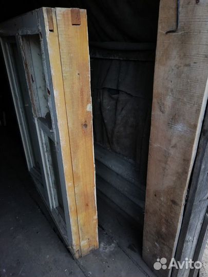 Окно деревянное двойное