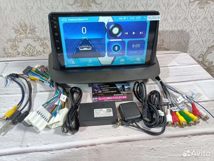 Магнитола Renault Megan 3 андроид новая