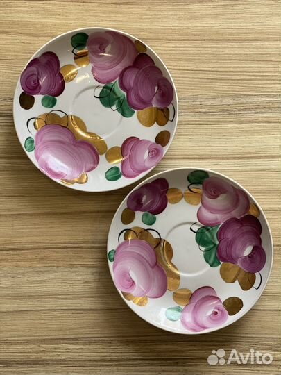 Блюдце фарфор СССР