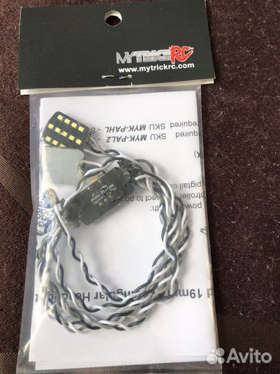 Свет на рс модель 1:10 axial чероки traxxas