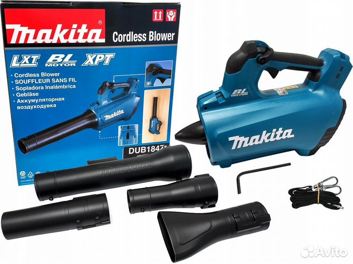 Аккумуляторная воздуходувка Makita dub184z