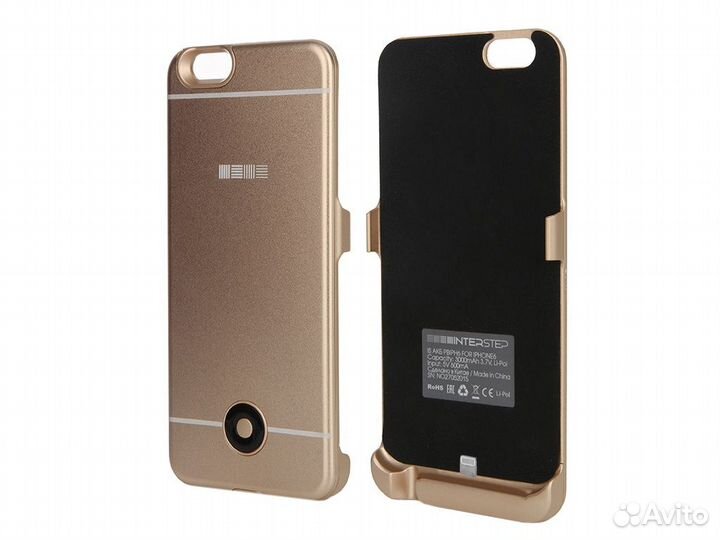 Чехол-Аккумулятор iPhone 6Plus/7P/8P 5000мАч Gold