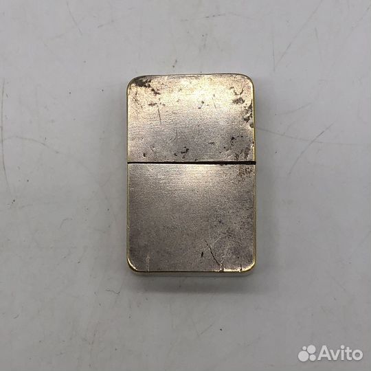 Старинная латунная зажигалка, винтаж