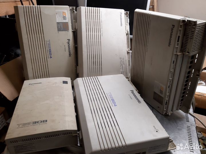 Атс Panasonic, платы, телефоны, комплектация