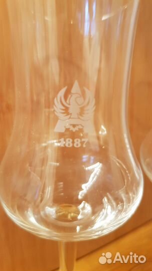 Коньячные бокалы новые