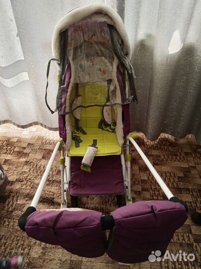 Коляска санки