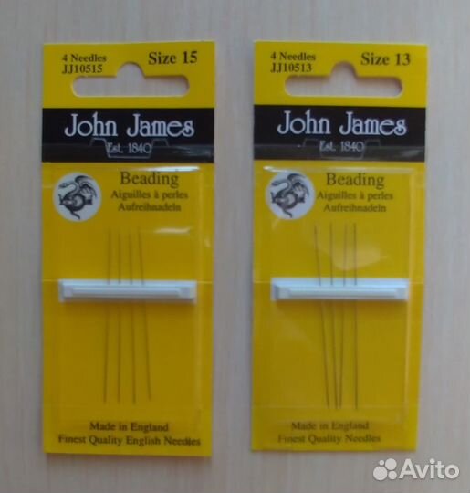 Бисерные иглы JohnJames Regal Челнок для фриволите