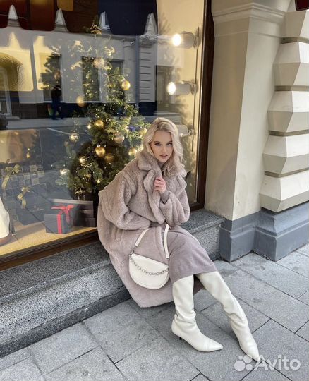 Шуба тедди Max mara