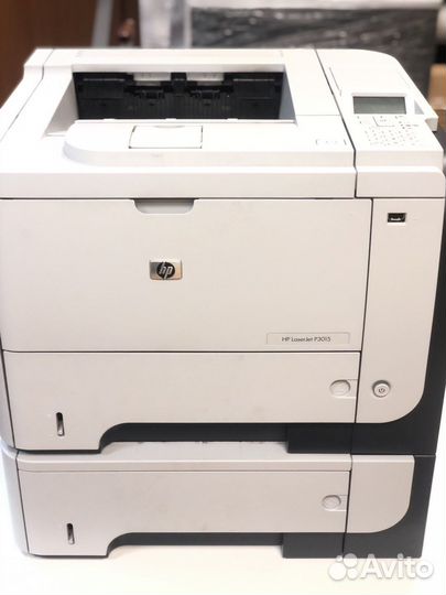 Принтер лазерный HP laserjet P3015. С доп. лотком