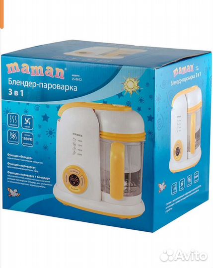 Пароварка блендер